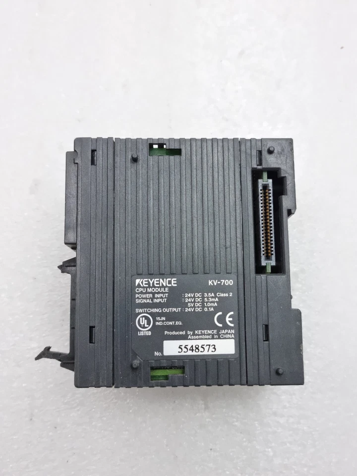 Keyence KV-700 Cpu Module 24Vdc KV700 For Parts Free Ship WorldWide